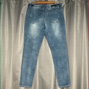 INSTANT VINTAGE BLUE JEANS DISTRESSED SIZE 11/12